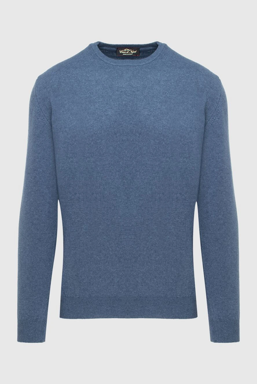 Cesare di Napoli grey-blue cashmere jumper for men 171907 - photo 1