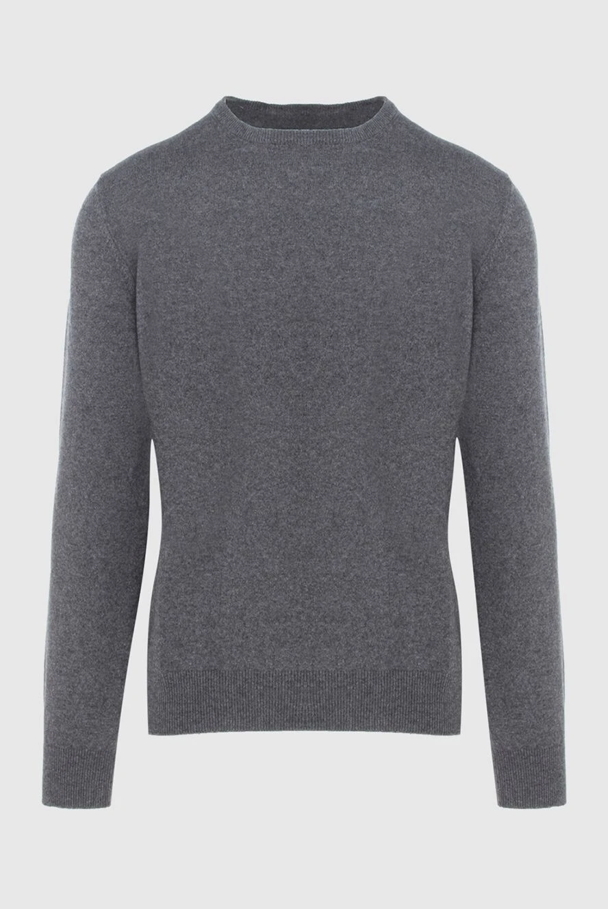 Gran Sasso classic gray cashmere sweater men's 172040 - photo 1