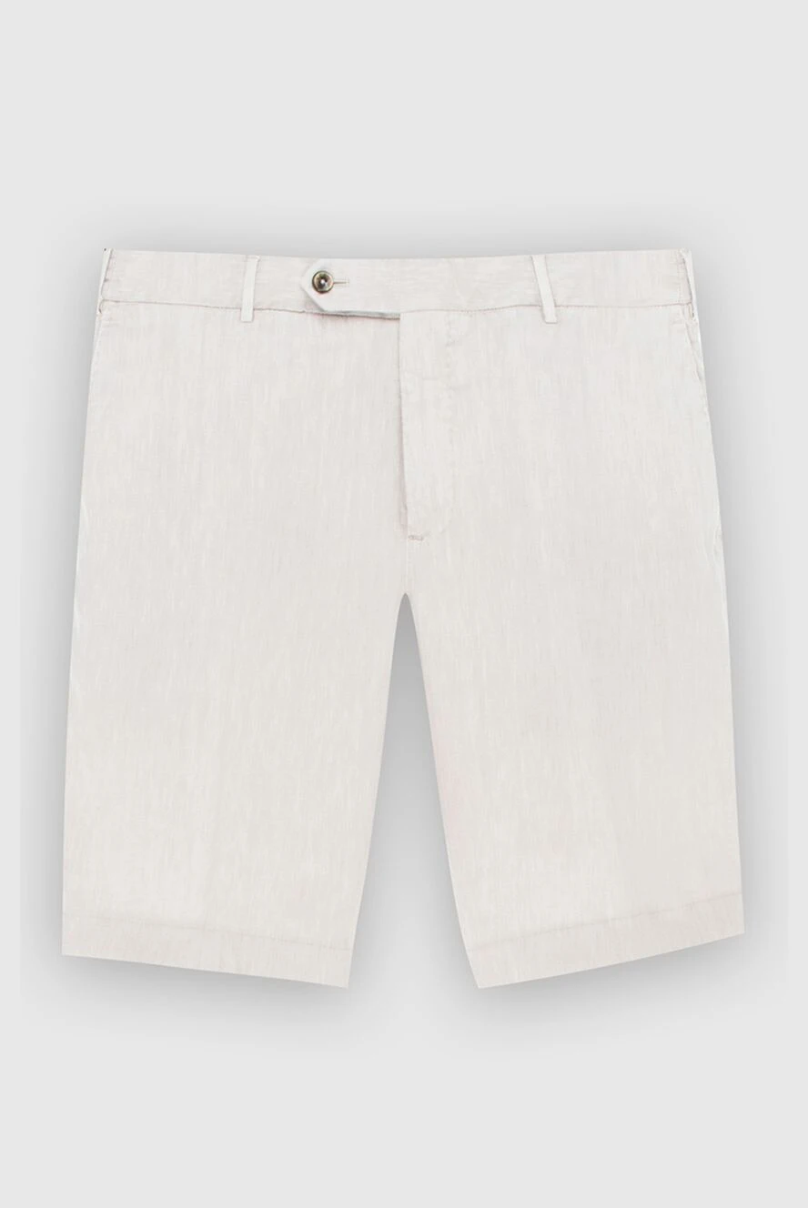 PT01 (Pantaloni Torino) мужские белые шорты 172795 - фото 1