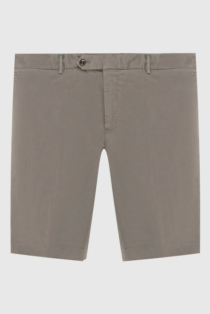 PT01 (Pantaloni Torino) шорты мужские зеленые 172799 - фото 1