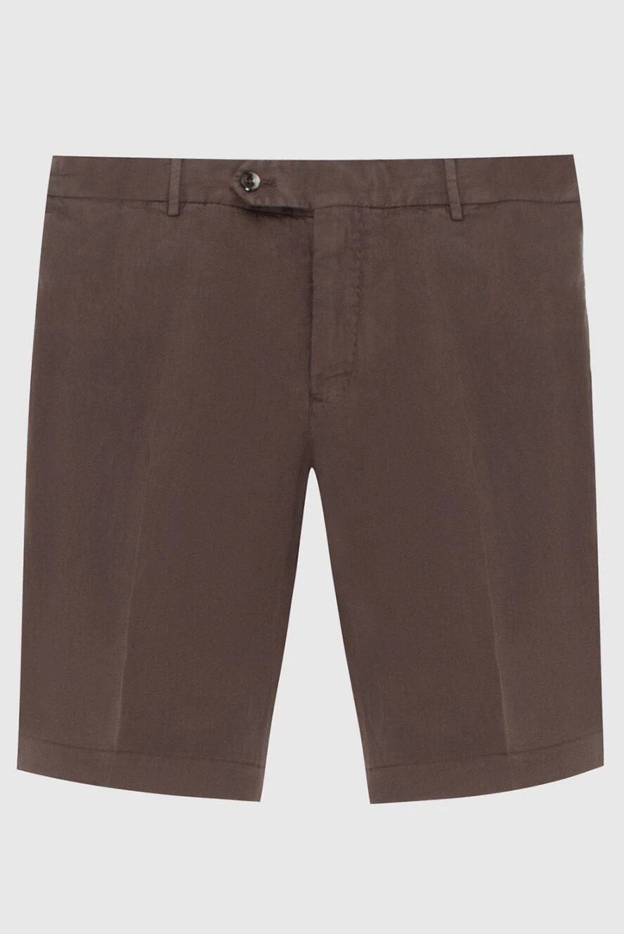 PT01 (Pantaloni Torino) шорты коричневые мужские 172806 - фото 1