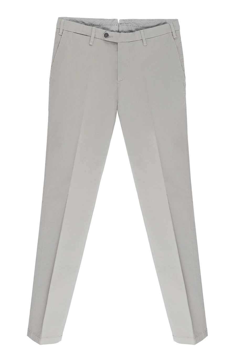 Tombolini pants made of cotton and elastane gray 172874 - photo 1