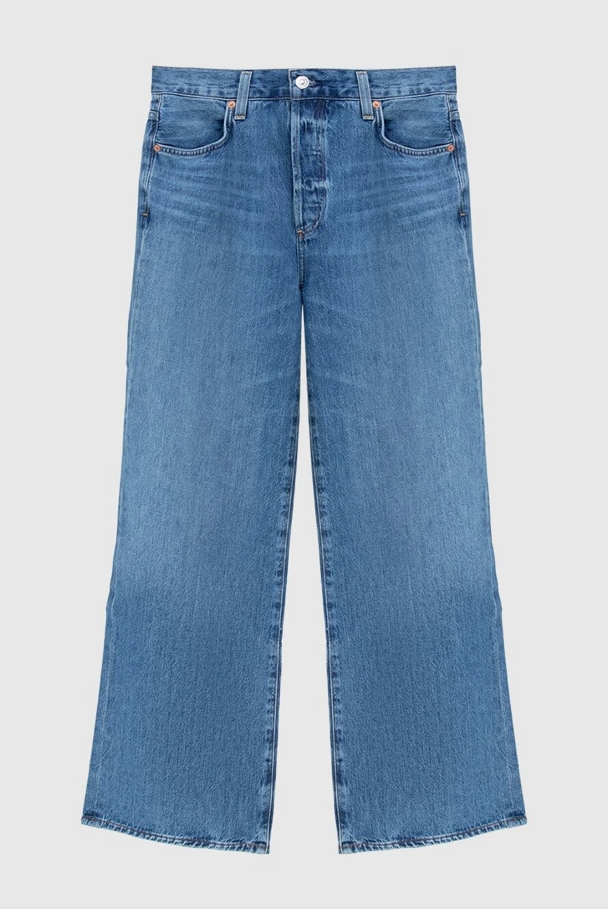 Citizens of Humanity women's cotton blue loose-fit jeans 173401 - photo 1