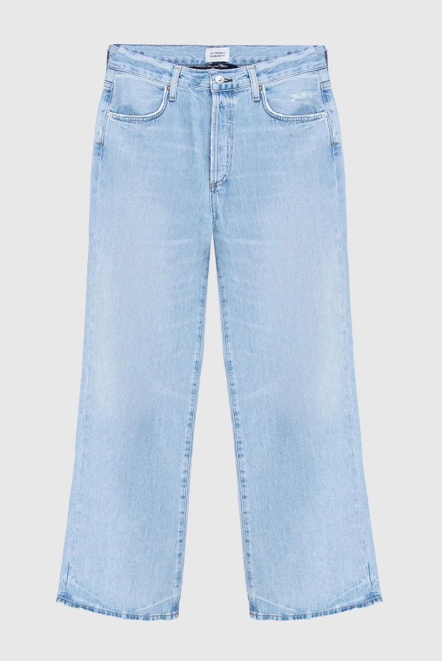 Citizens of Humanity women's cotton light blue loose-fit jeans 173404 - photo 1