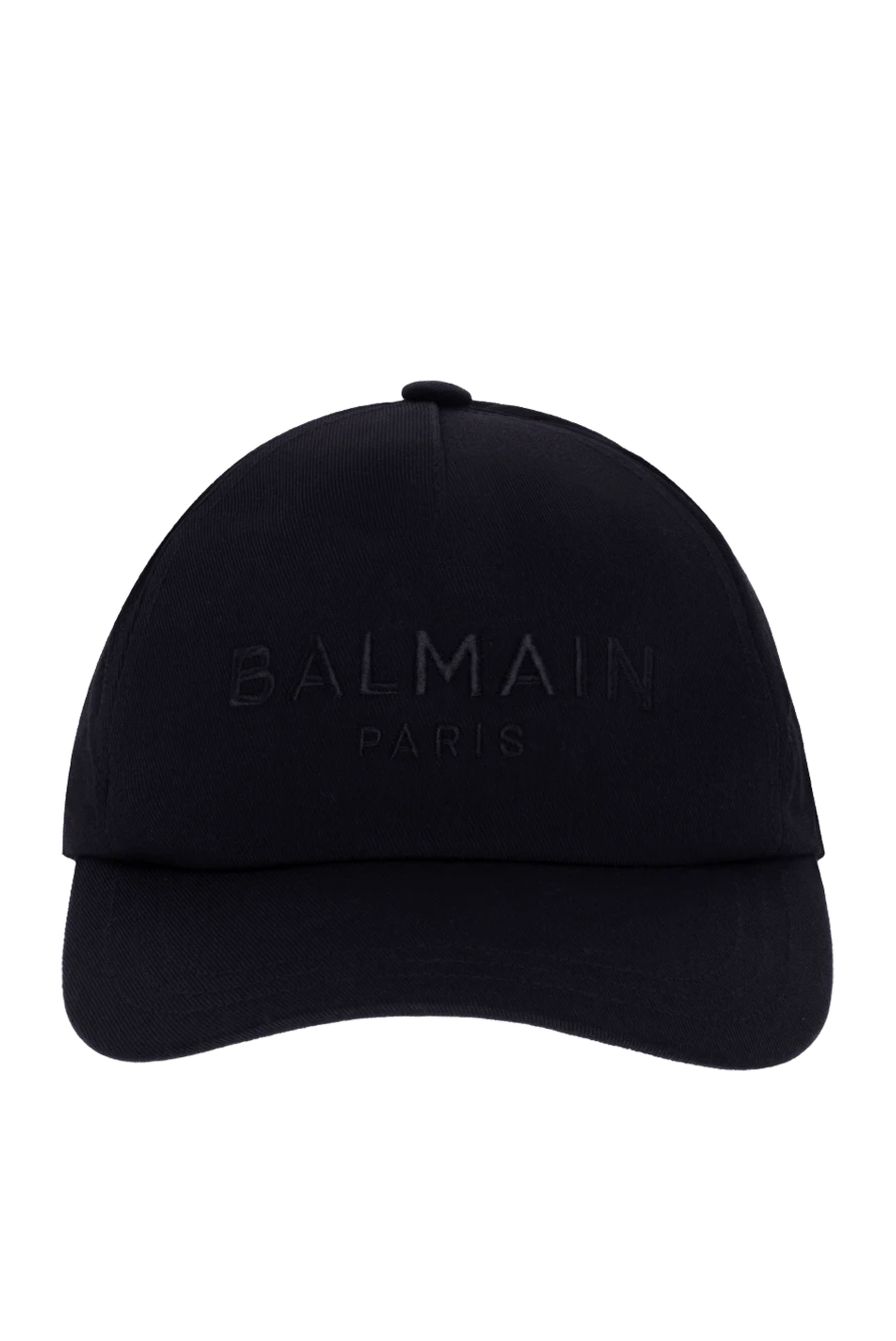 Balmain men's black cotton cap 174465 - photo 1