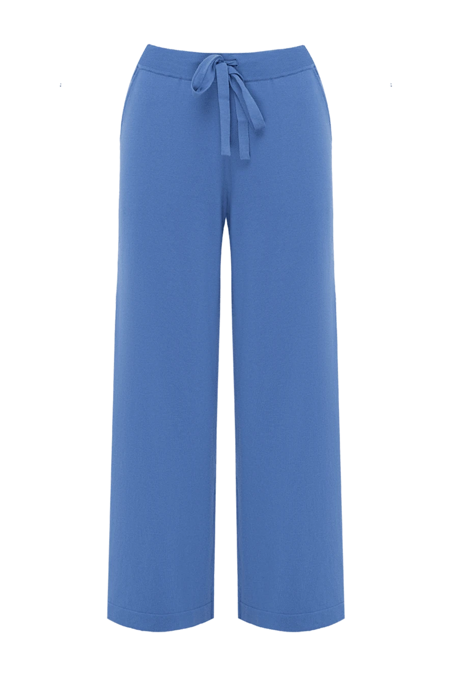 P.A.R.O.S.H. штани блакитні жіночі 174583 - фото 1