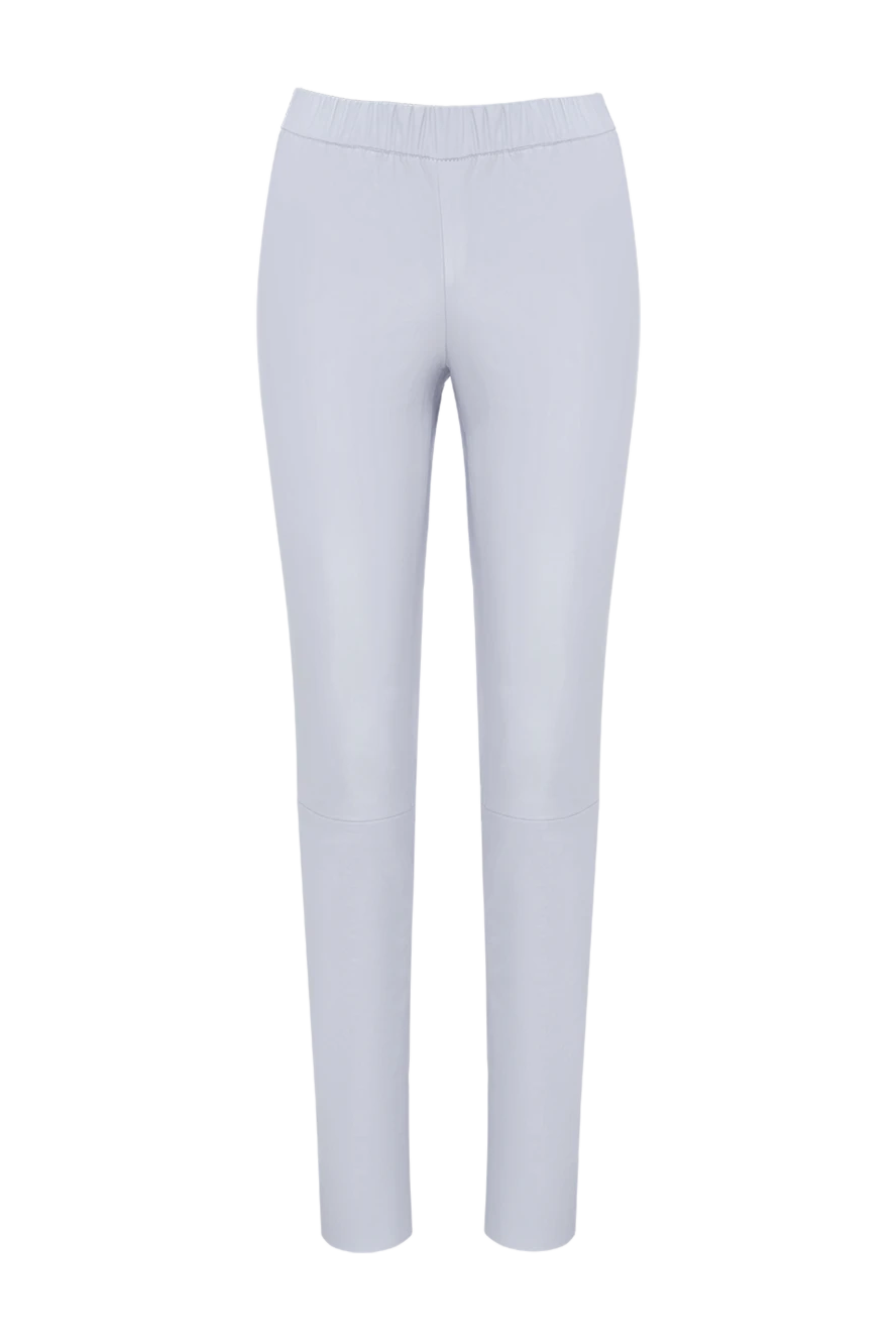 Max&Moi women's leather elastic gray leggings 174596 - photo 1