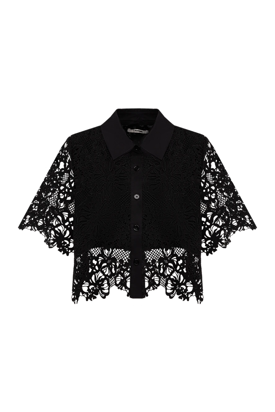 Max&Moi black polyester blouse for women 174652 - photo 1
