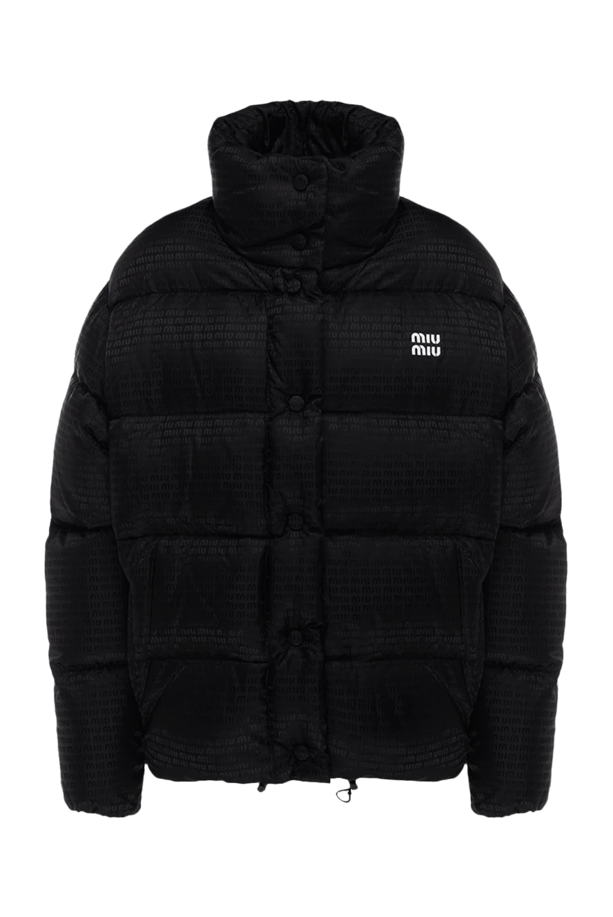 Miu Miu black polyester down jacket for women 175182 - photo 1