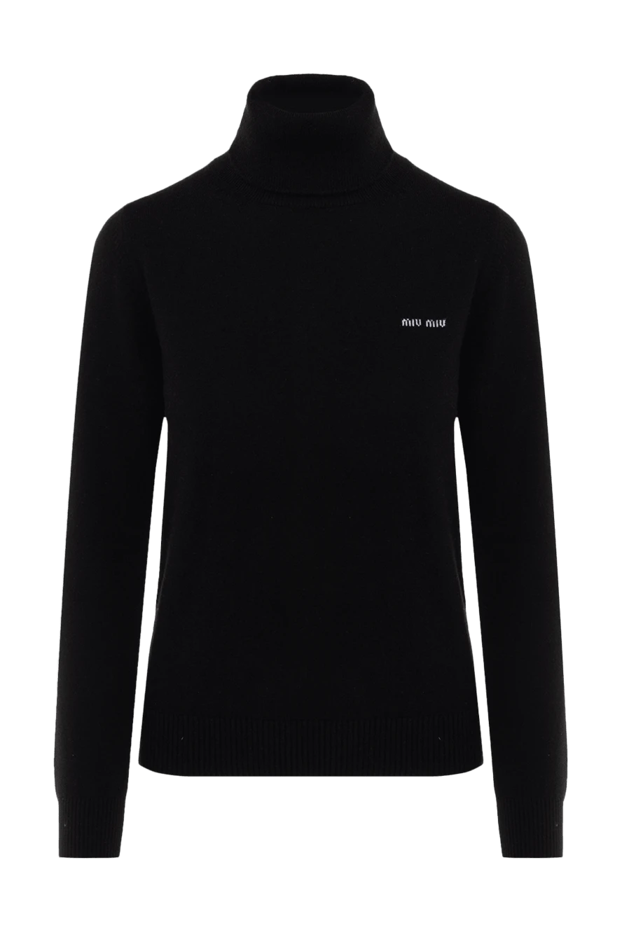Miu Miu black cashmere golf for women 175185 - photo 1