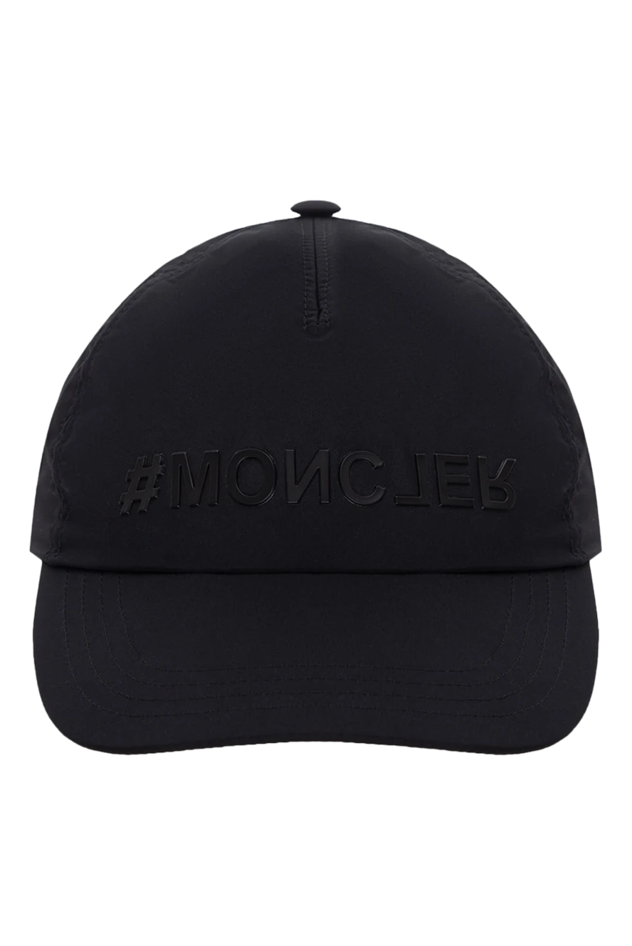 Moncler кепка з поліаміду чорна жіноча 175204 - фото 1