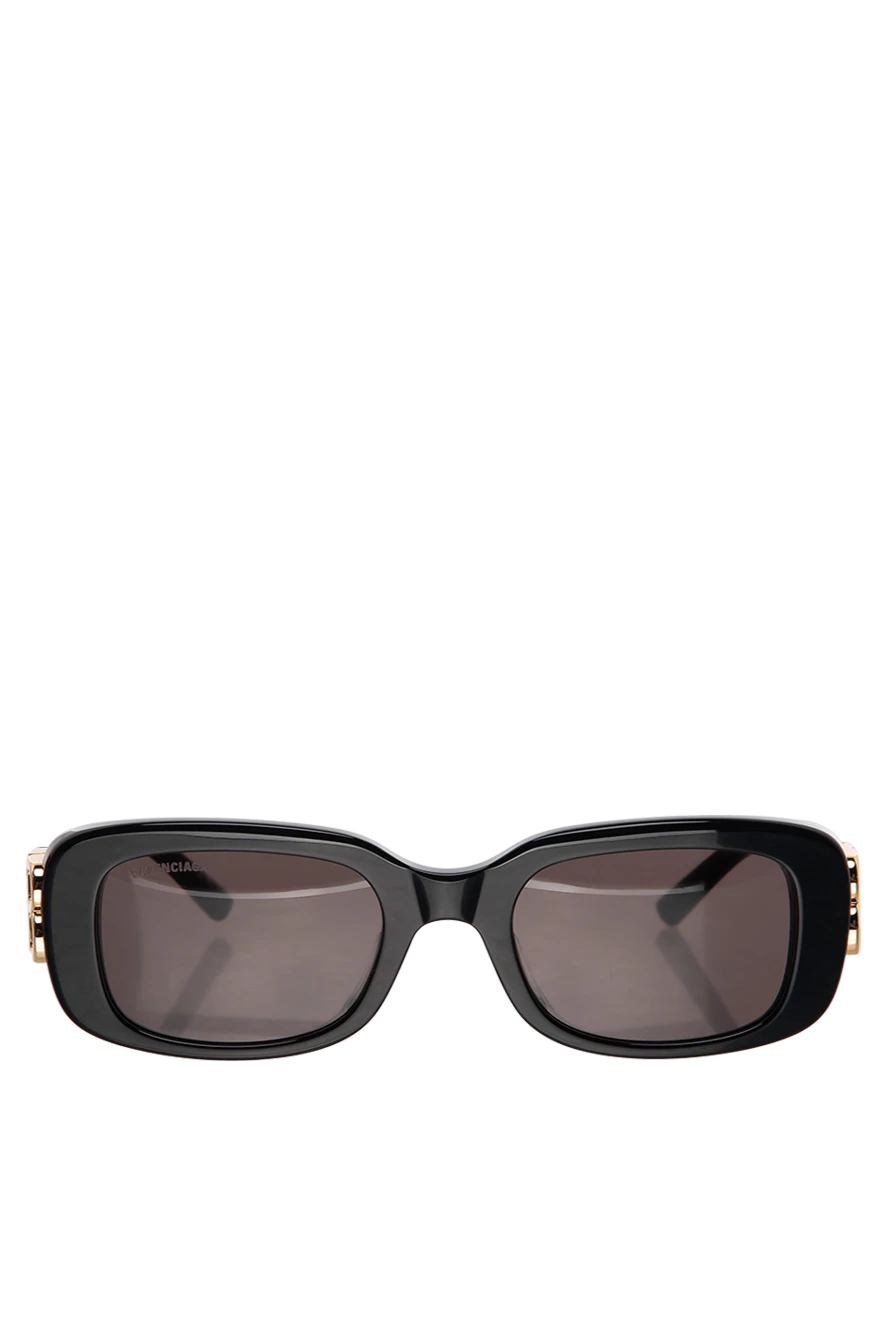 Balenciaga sunglasses made of acetate black decorated with logo on temple women's 175243 - photo 1