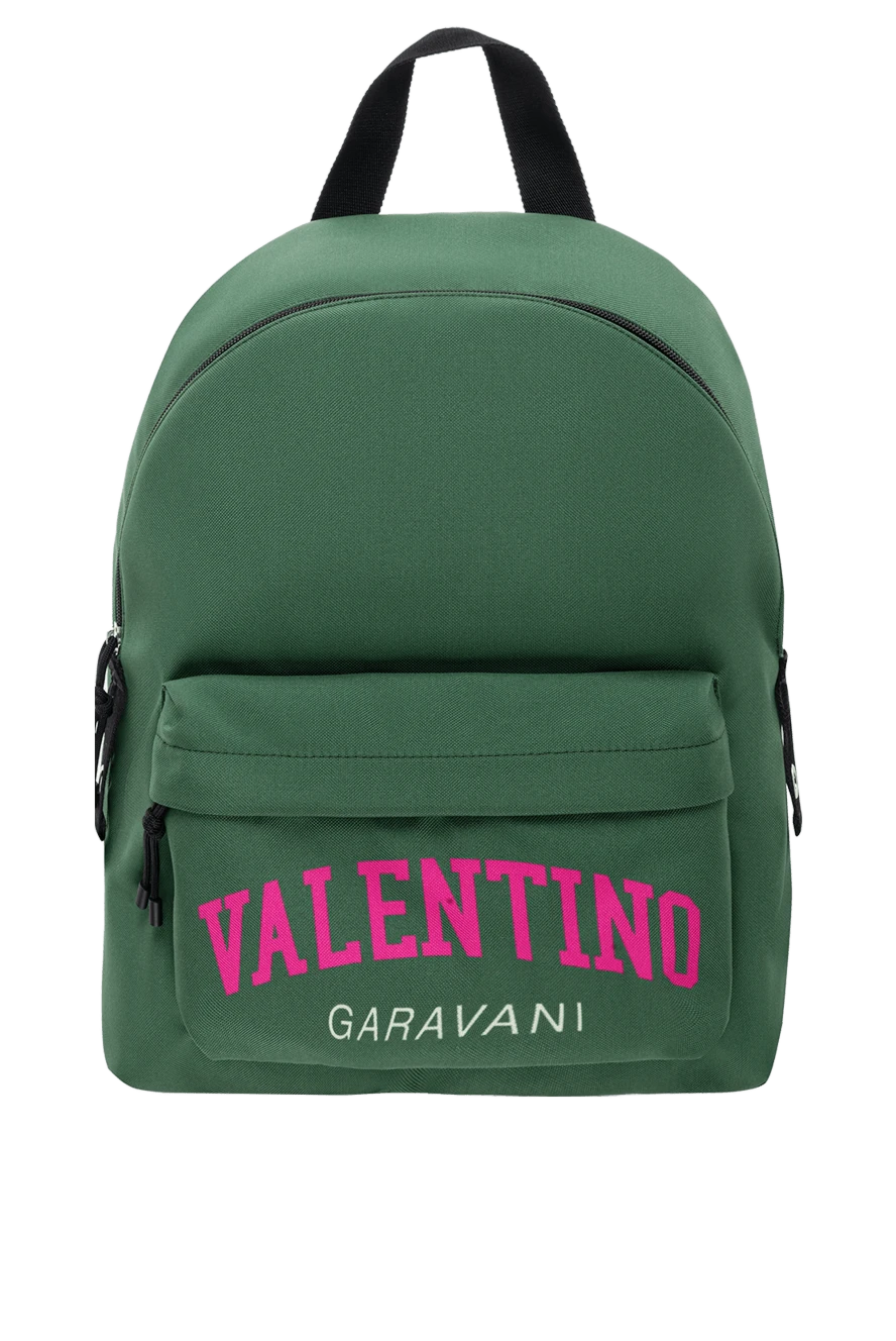 Valentino рюкзак з текстилю зелений жіночий 175300 - фото 1