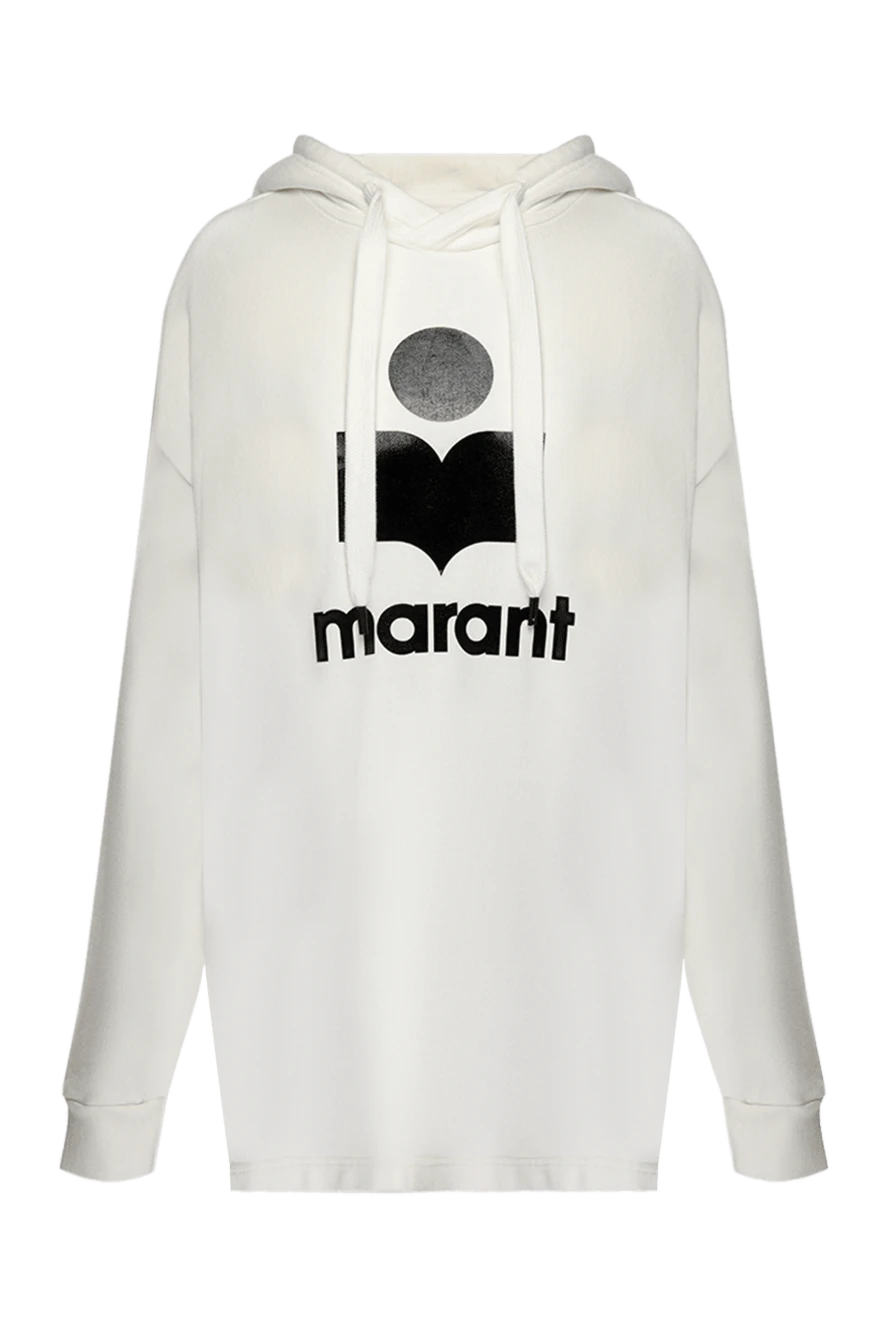 Isabel Marant худі з бавовни та поліестеру біле жіноче 175314 - фото 1