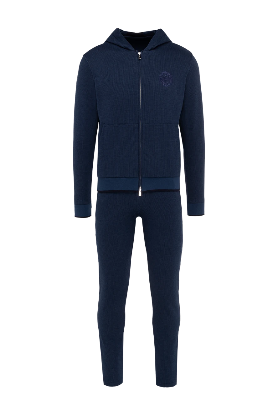 Roger Pinault men's blue walking suit made of cotton 176308 - photo 1