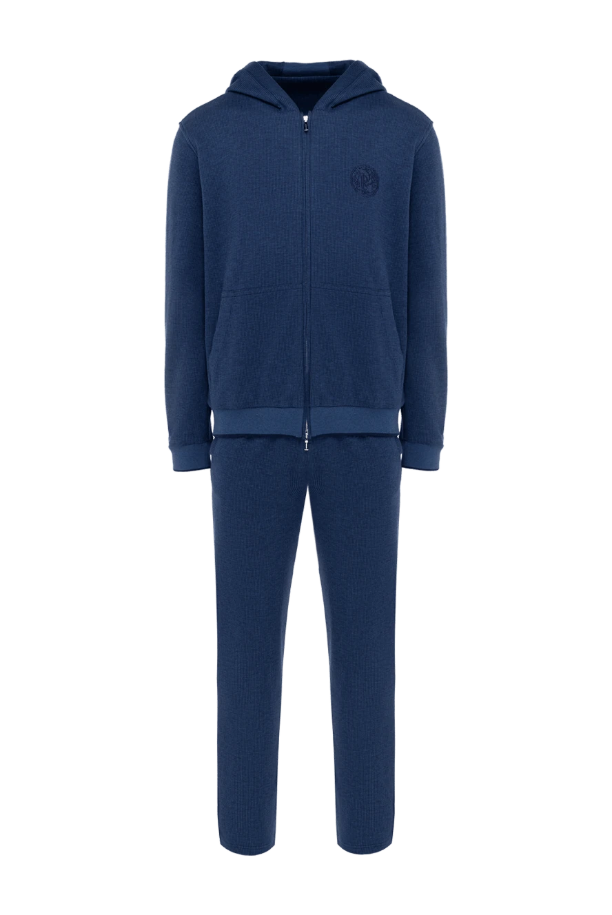 Roger Pinault walking suit made of cotton for men blue 176309 - photo 1