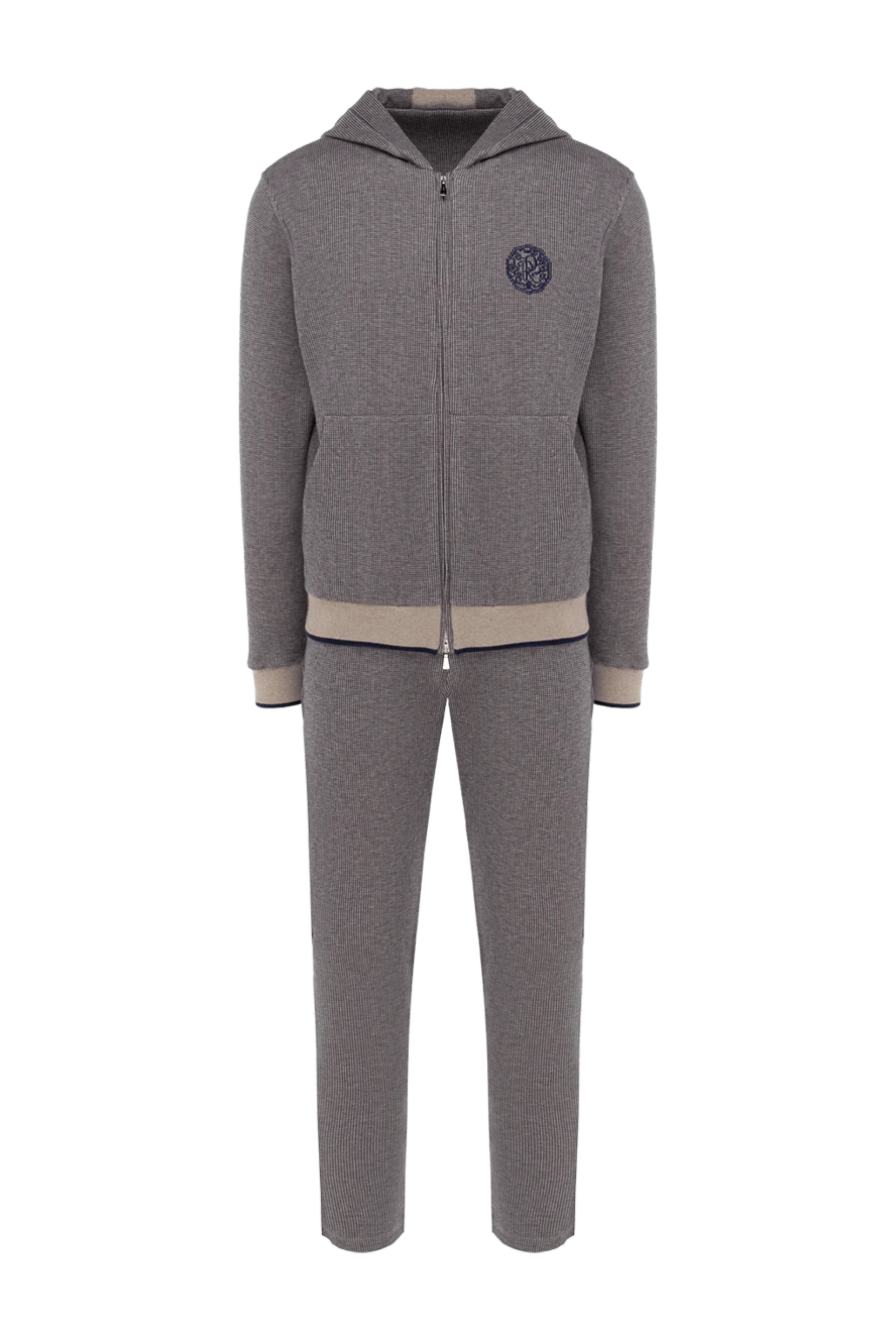 Roger Pinault men's beige cotton walking suit 176310 - photo 1