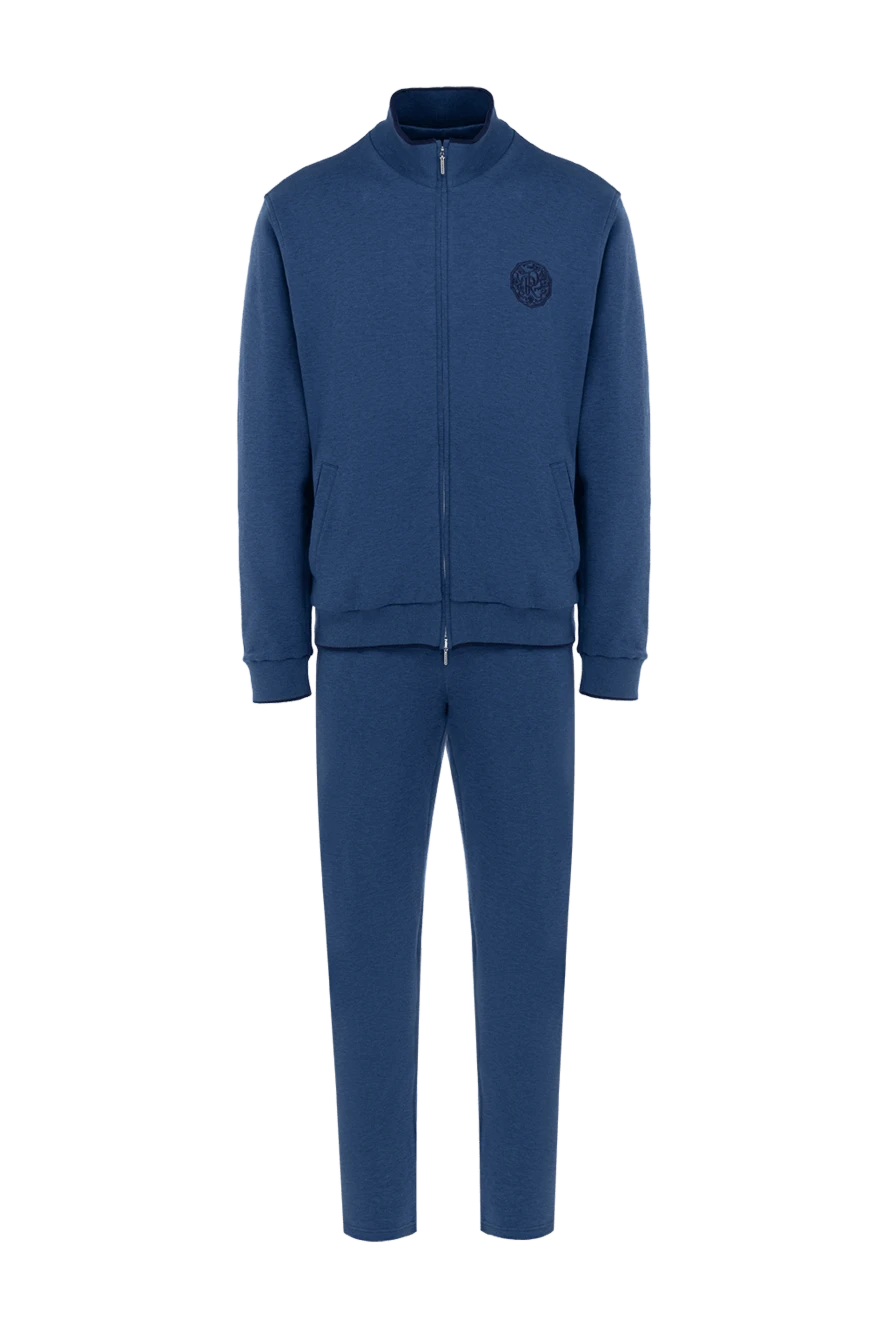 Roger Pinault men's blue cotton walking suit 176316 - photo 1