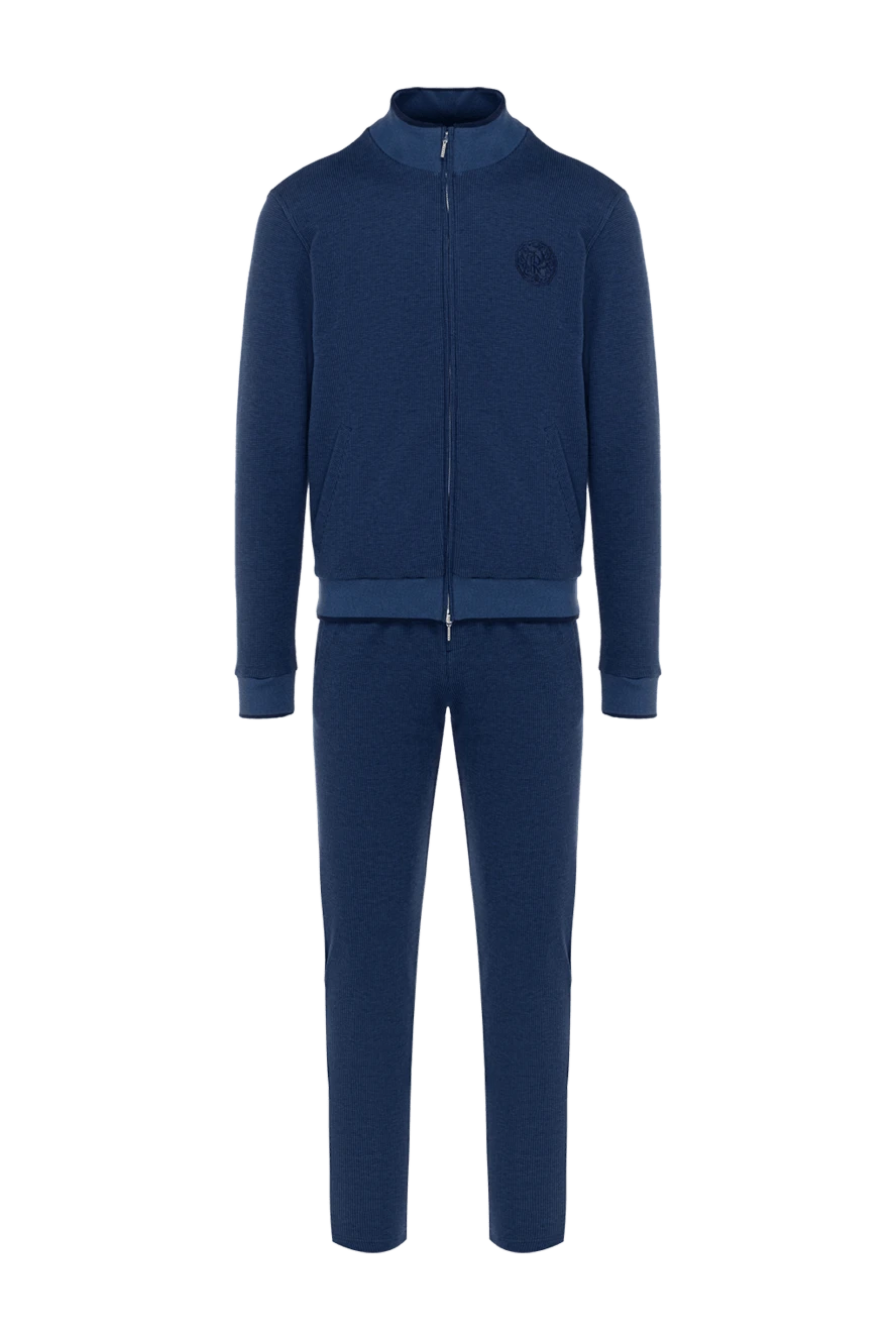 Roger Pinault men's blue cotton walking suit 176319 - photo 1