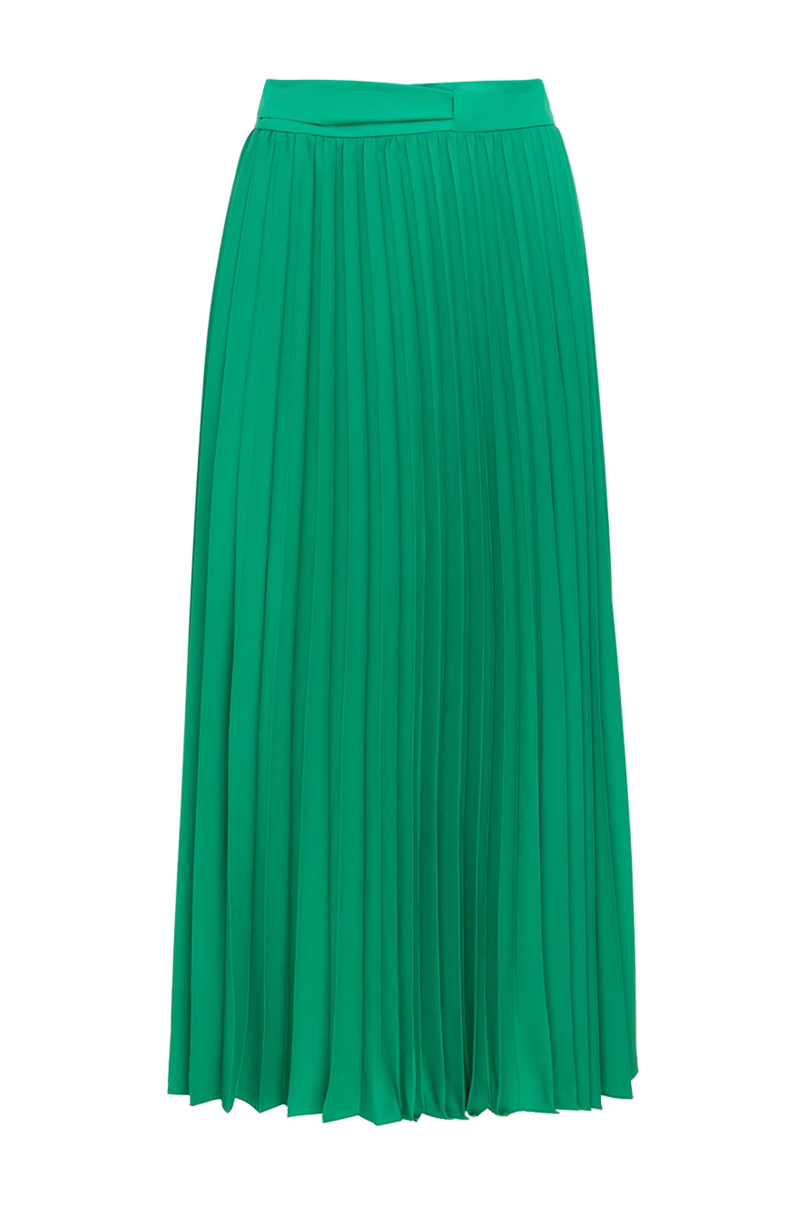 P.A.R.O.S.H. green polyester skirt for women 176381 - photo 1