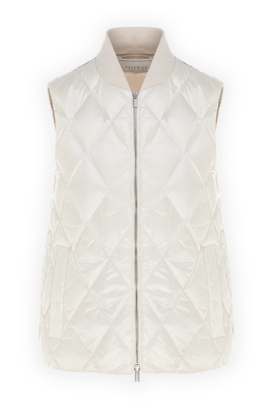 Peserico beige cotton vest for women 176610 - photo 1