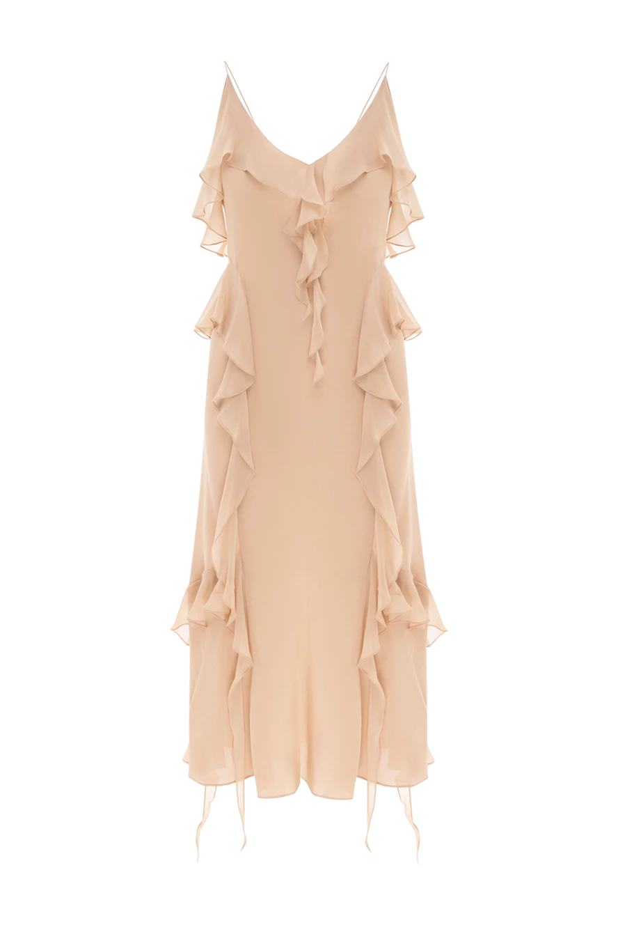 Khaite beige silk dress 176783 - photo 1