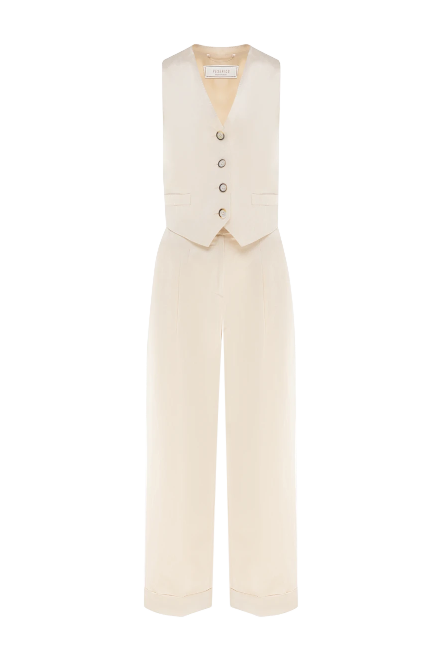 Peserico suit with trousers for women beige 176968 - photo 1