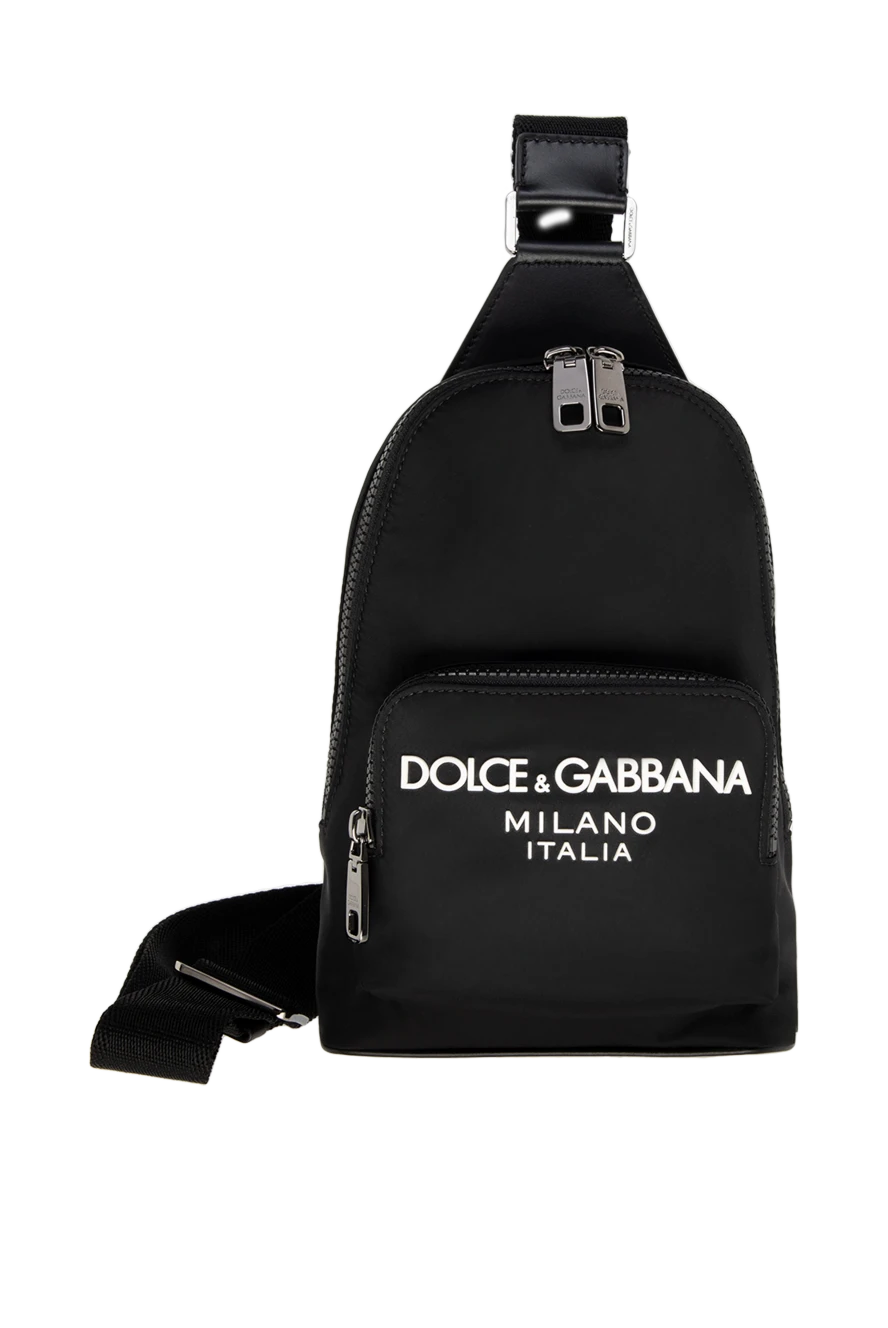Dolce & Gabbana сумка через плече чоловіча чорна 177114 - фото 1