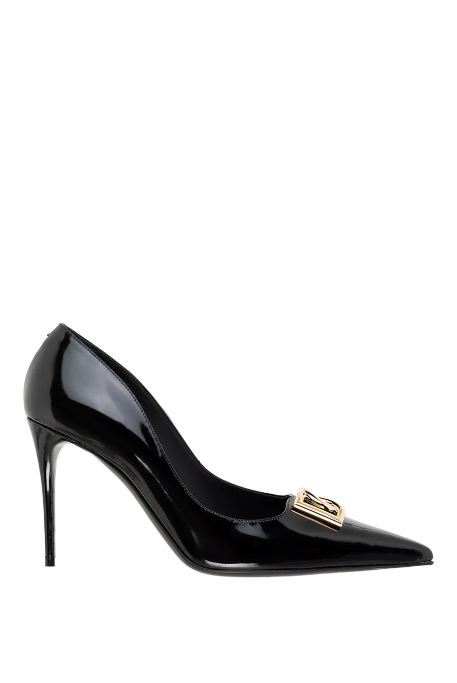 Dolce & Gabbana туфлі з натуральної шкіри жіночі чорні 177759 - фото 1