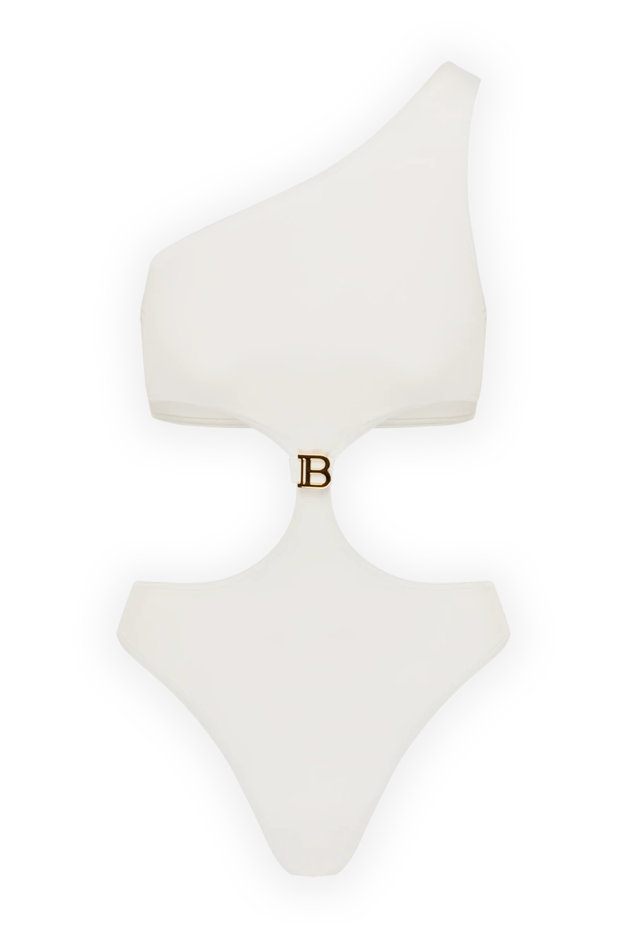 Balmain women's white swimsuit made of polyamide and elastane. 177853 - photo 1