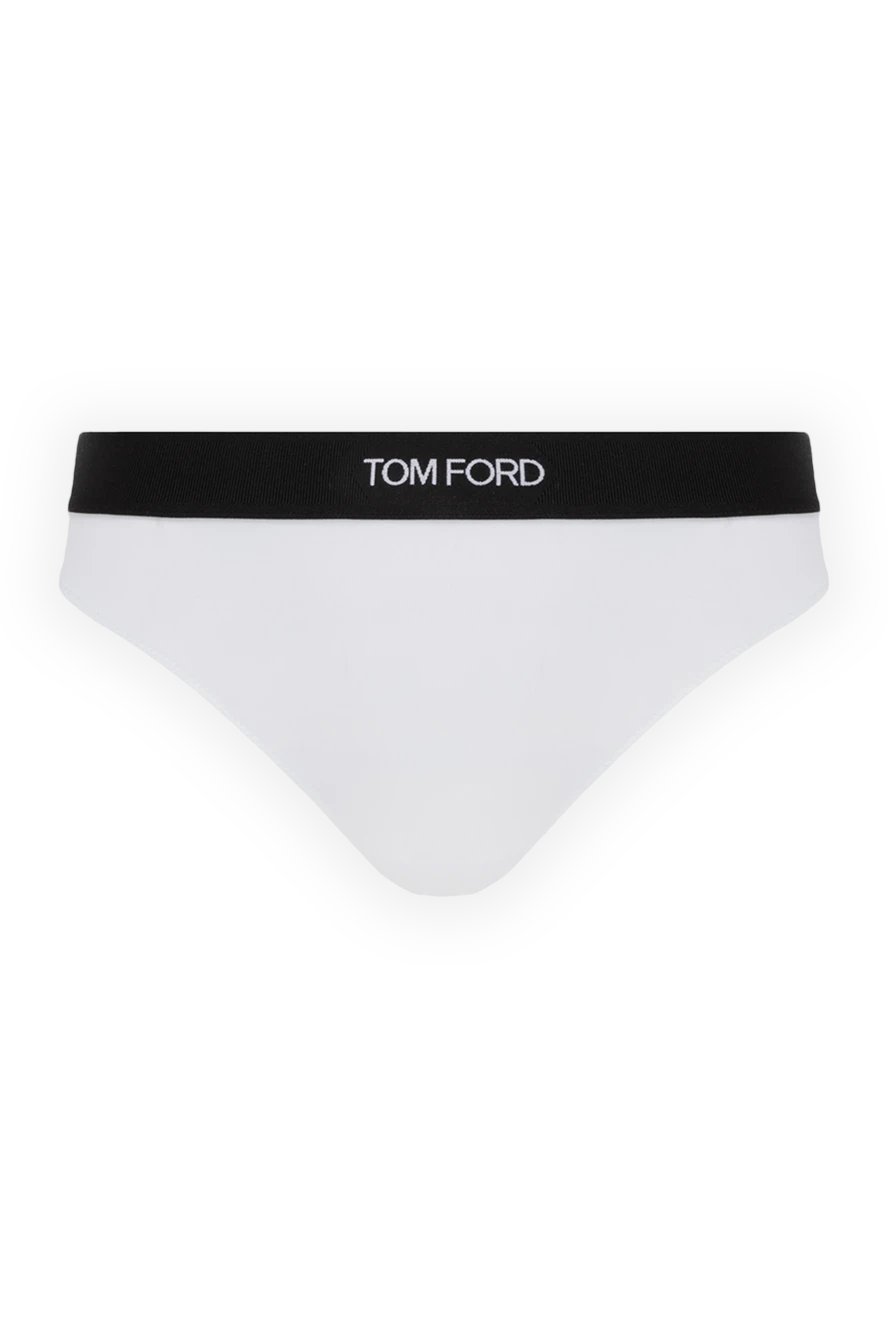 Tom Ford трусы из модала и эластана женские белые 178118 - фото 1