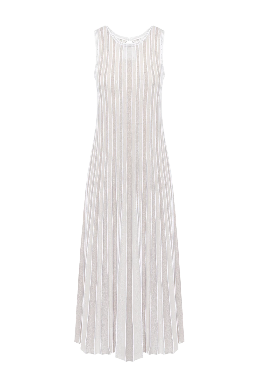 D.Exterior жіноча бежева трикотажна сукня-максі 178139 - фото 1