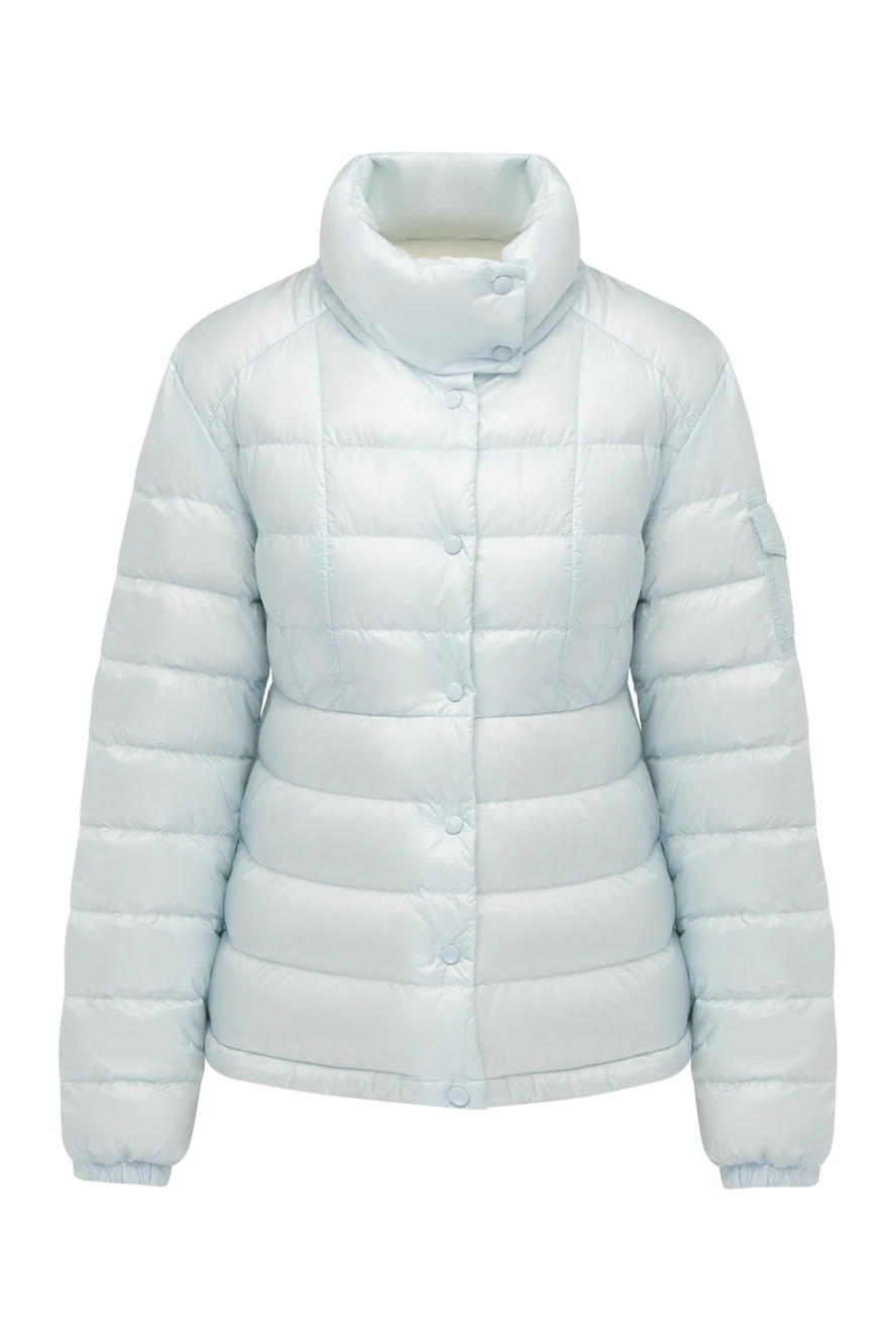Moncler куртка з поліаміду жіноча блакитна 178742 - фото 1