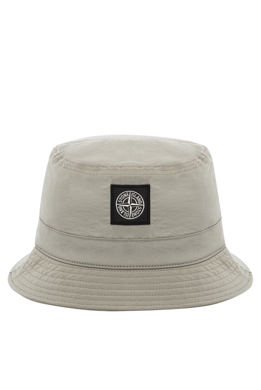 Stone Island панама из нейлона мужская серая 178866 - фото 1