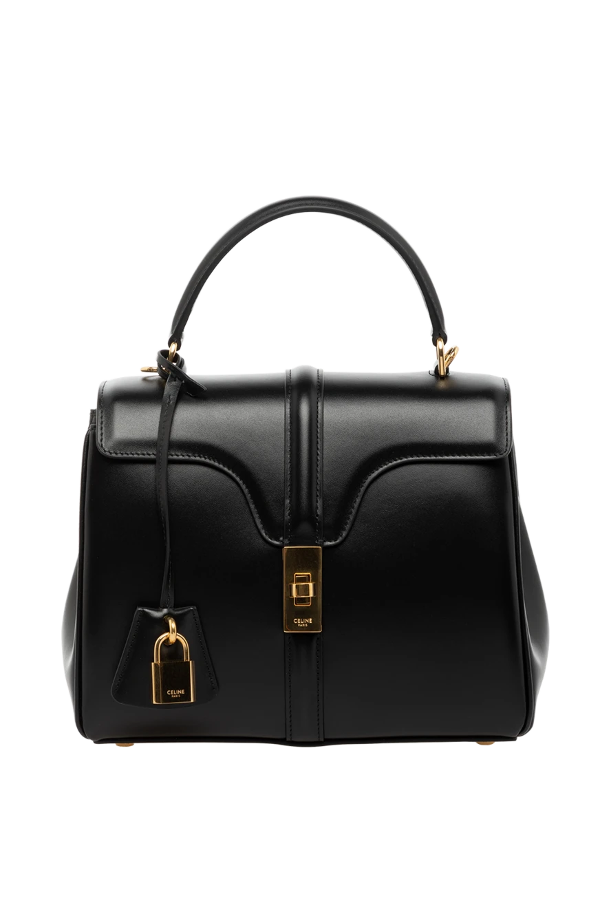 Celine women's bag black from calfskin 179155 - photo 1