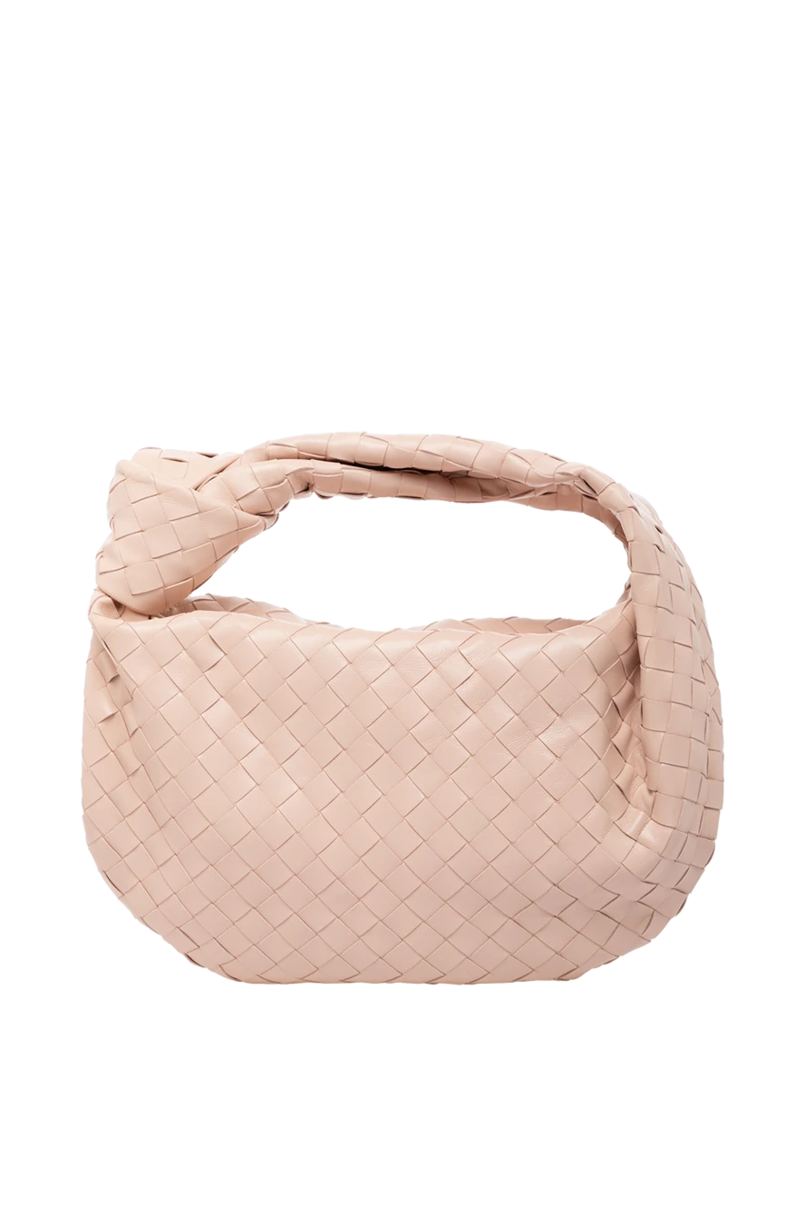 Bottega Veneta сумка женская розовая из натуральной кожи 179216 - фото 1