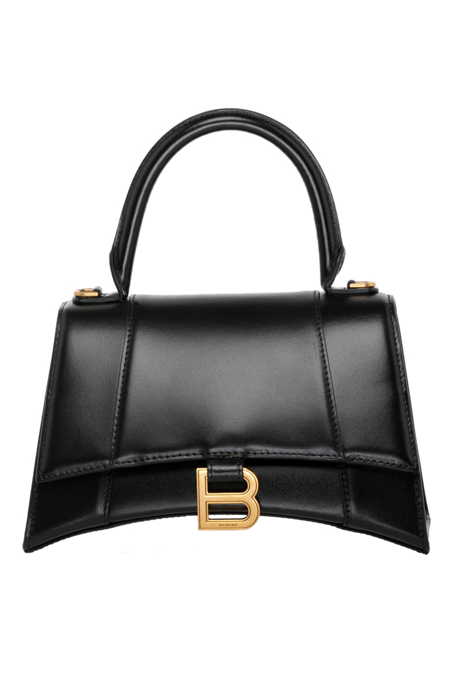 Balenciaga сумка женская черная из натуральной кожи 179239 - фото 1
