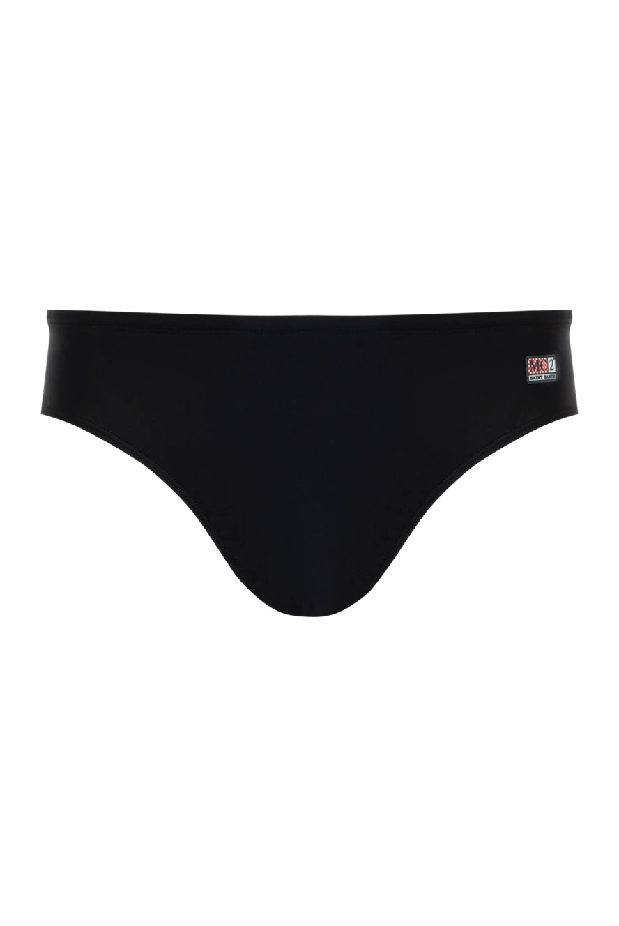 MC2 Saint Barth men's black swimming trunks made of polyamide and elastane. 179658 - photo 1