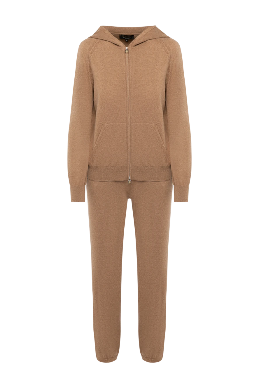 Loro Piana костюм жіночий коричневий з кашеміру 179855 - фото 1
