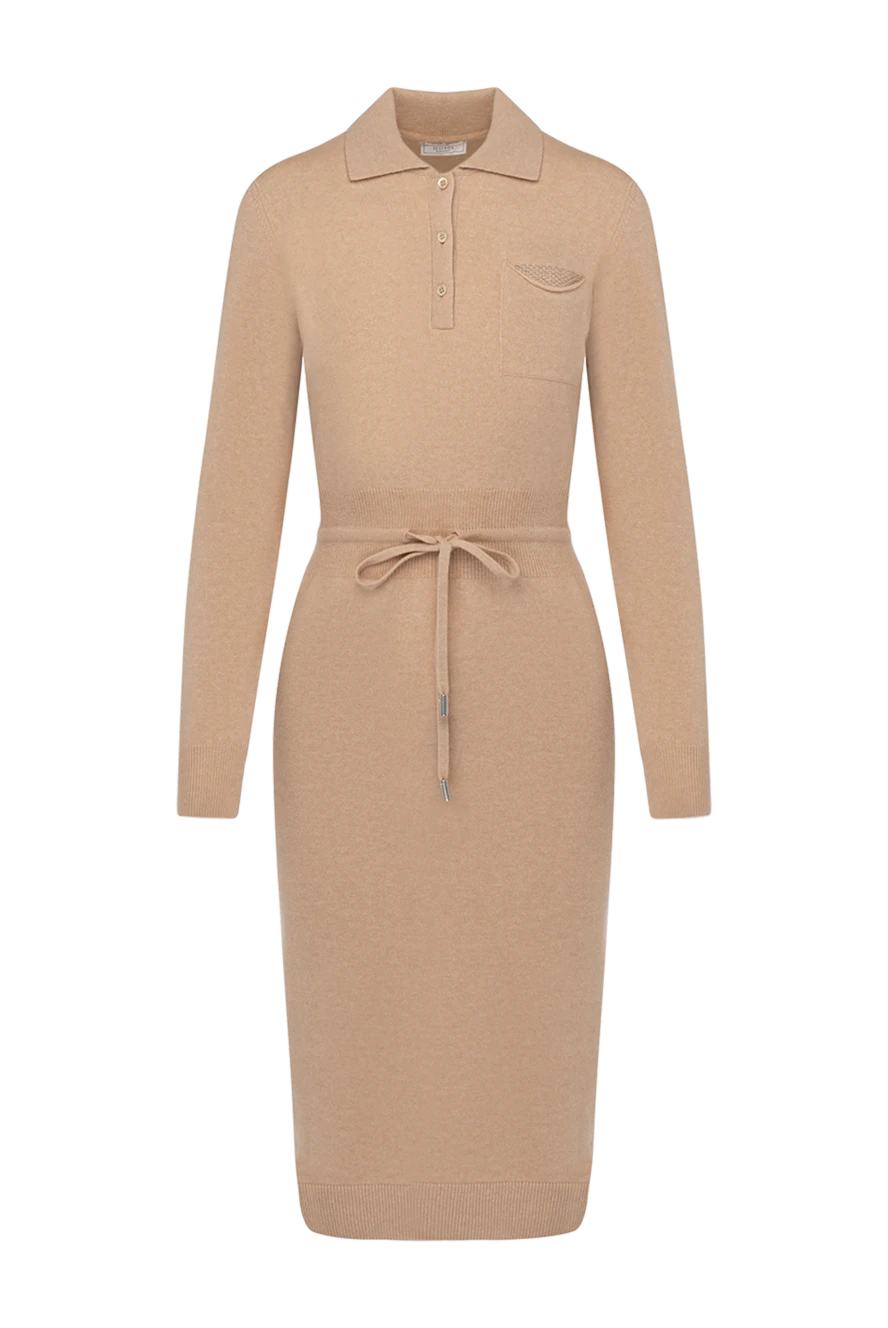 Peserico beige knitted dress for women 179907 - photo 1