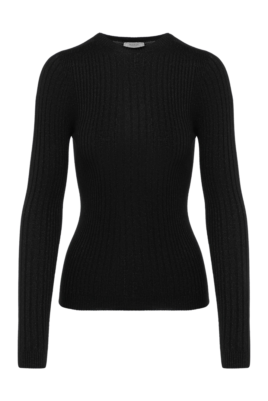 Peserico women's black viscose and polyester jumper 179922 - photo 1