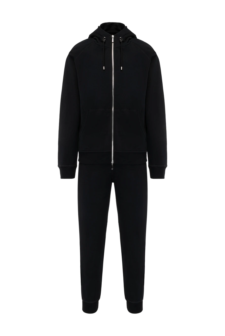 Moorer black cotton tracksuit for men 180030 - photo 1