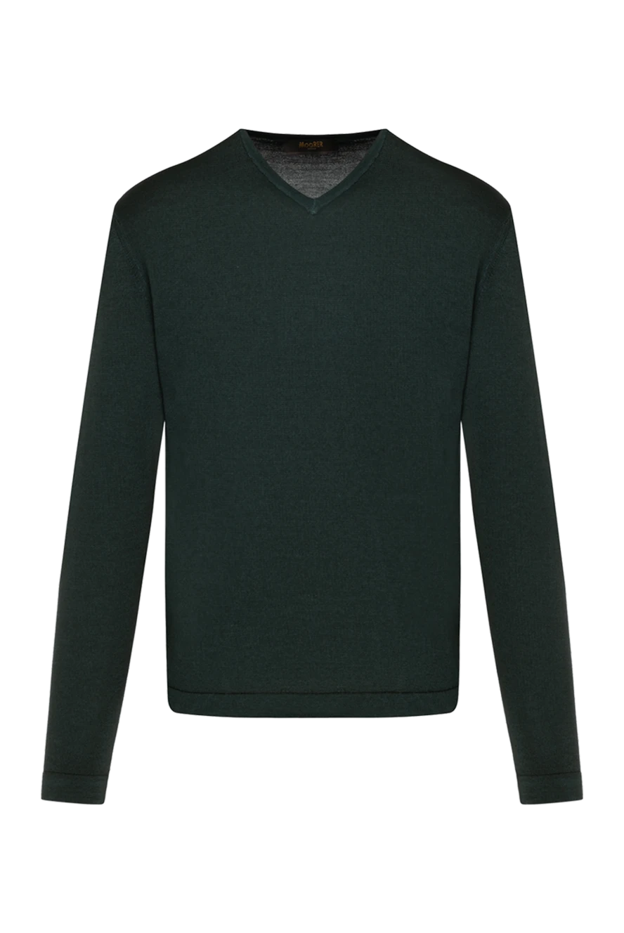 Moorer men's green woolen jumper 180271 - photo 1