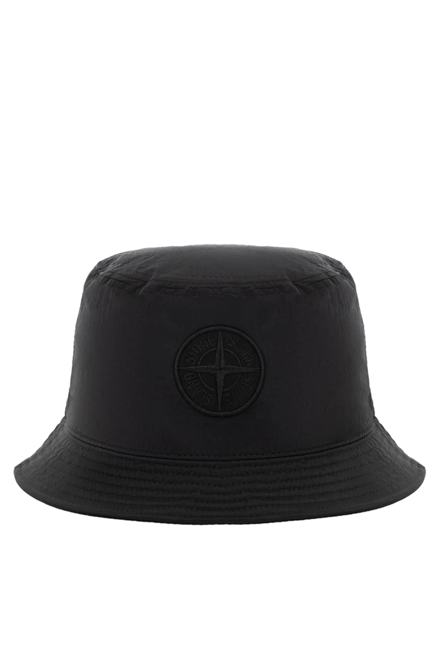 Stone Island панама мужская летняя черная 180777 - фото 1