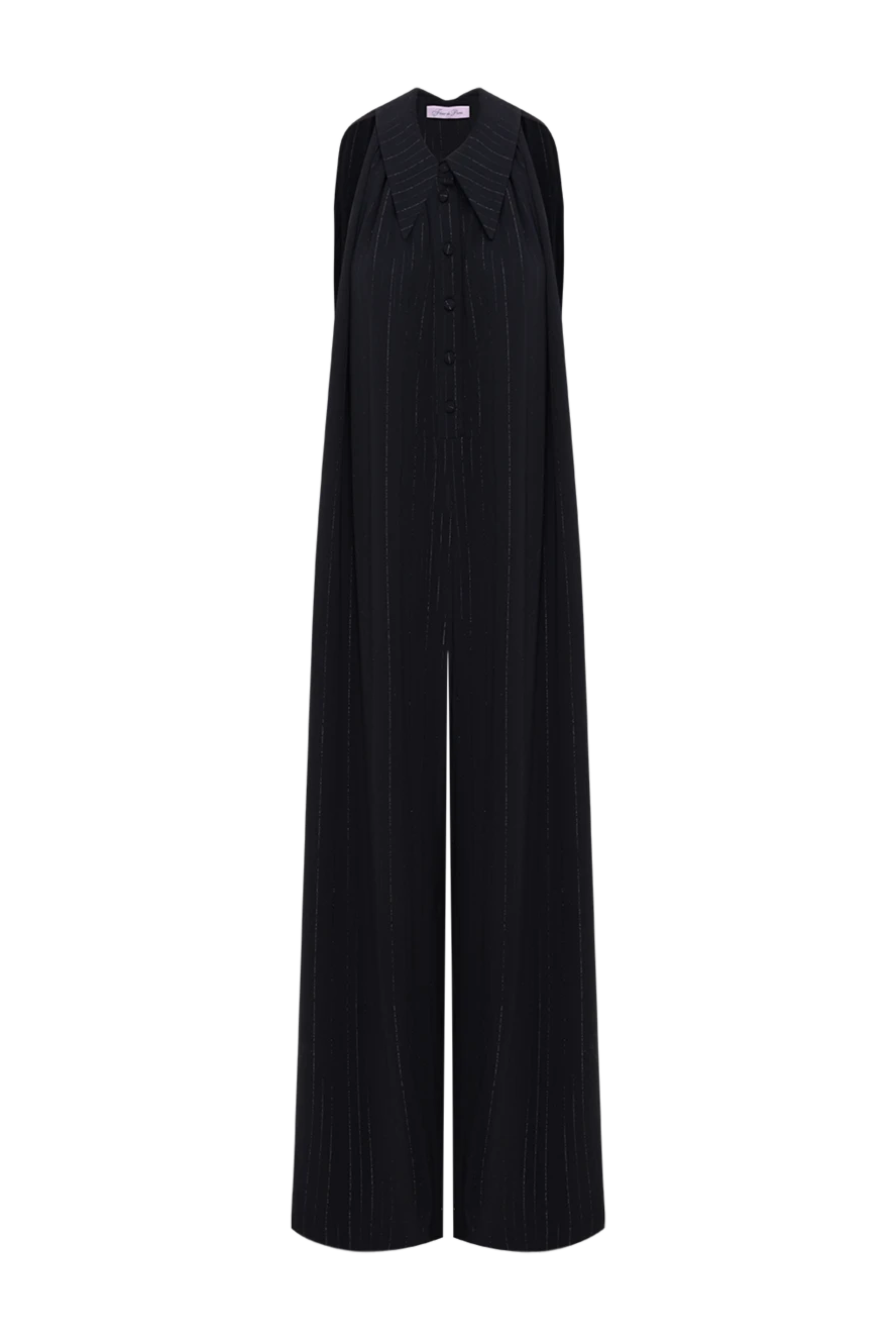 Fleur de Paris overalls for women black without sleeves 181053 - photo 1