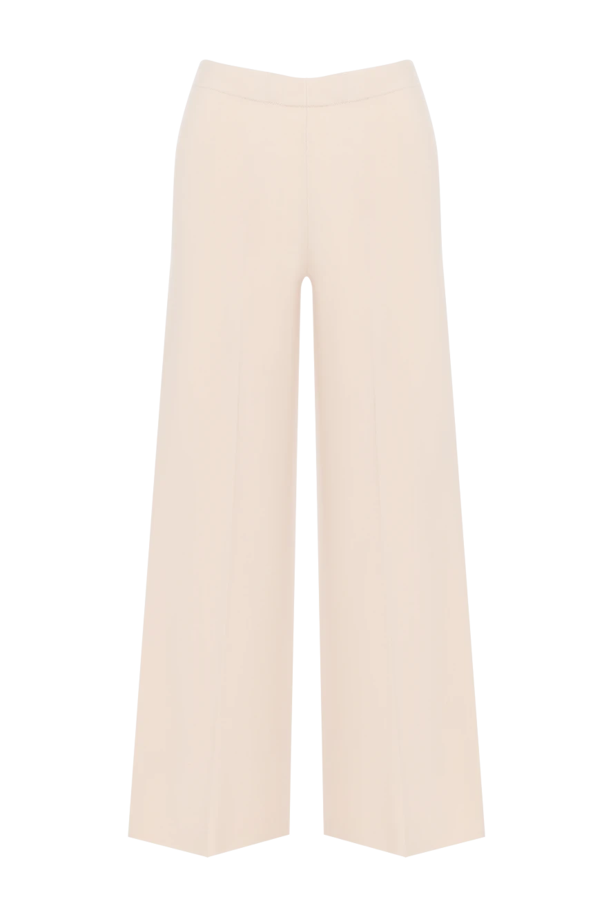 D.Exterior women's wide beige pants 181105 - photo 1