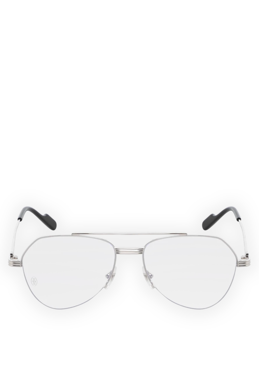 Cartier окуляри чоловічі авіатор із титану 181255 - фото 1