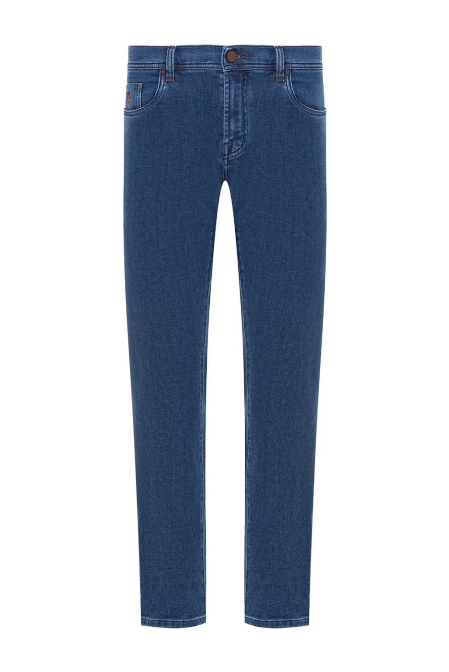 Scissor Scriptor чоловічі сині джинси stonewash 184652 - фото 1