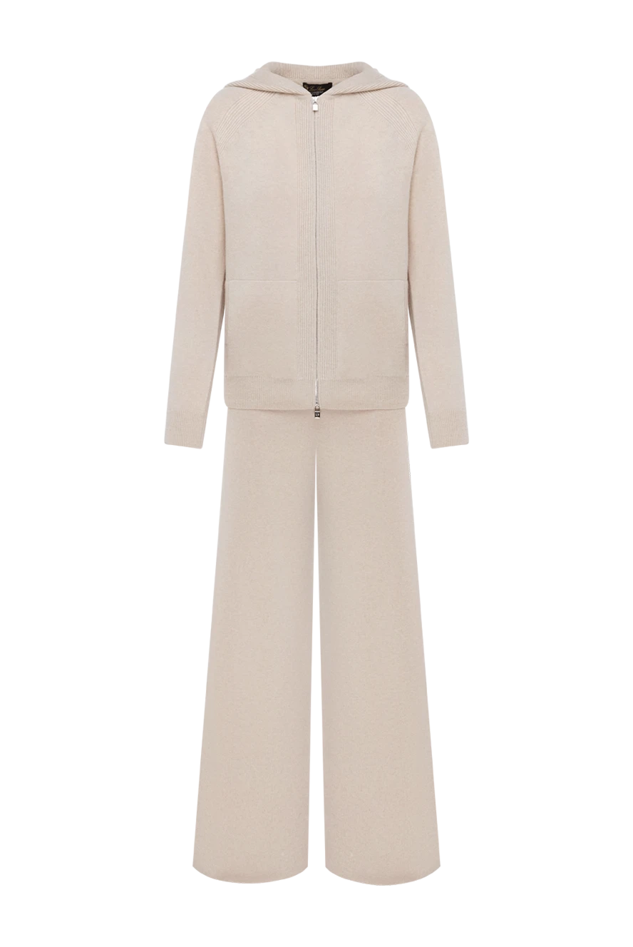 Loro Piana спортивний костюм із кашеміру бебі бежевий 185267 - фото 1