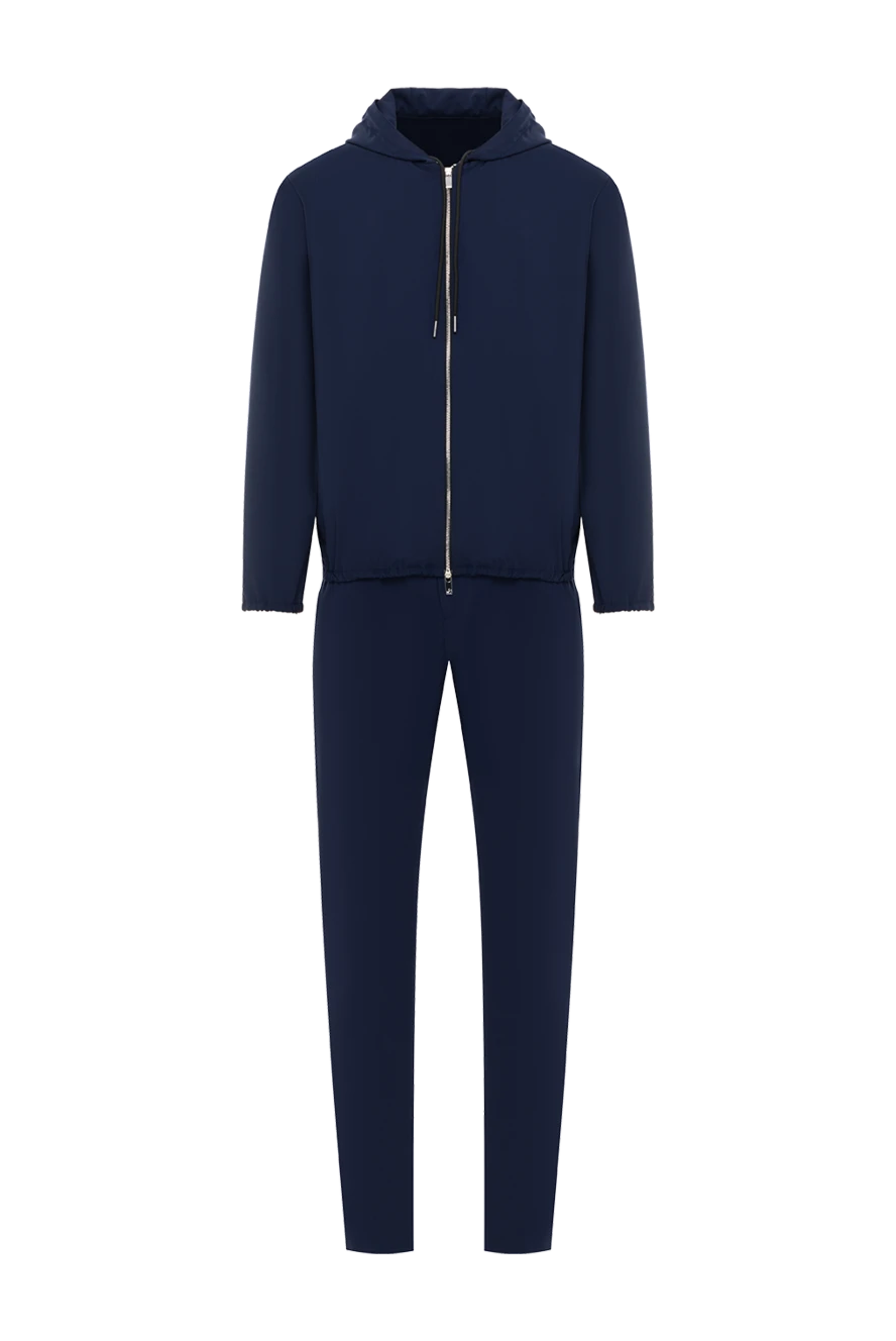 Tombolini men's blue wool tracksuit 186170 - photo 1